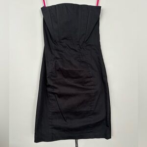 Betsey Johnson back lace peplum dress size 2